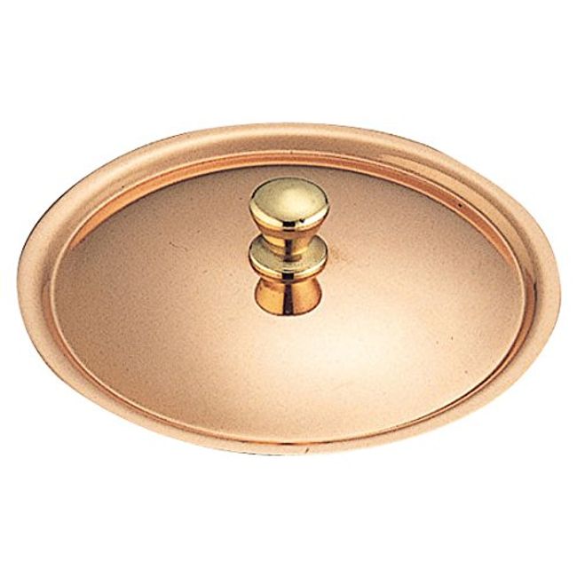 Wada Suke Manufacturing Copper Petite Pan Lid 3.5 inches (9 cm) 2514-0090