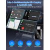 PARPAT 2 in 1 Wireless Apple CarPlay, Wireless Android Car Adapter Conversion from Wired to Wireless, Plug & Play