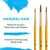 Brush Set 9100 3-Piece Syn Camel Hair
