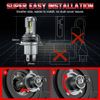 Upgrade Replacement Motorcycle LED H4 Headlight Bulb Super Bright 6000K Light
