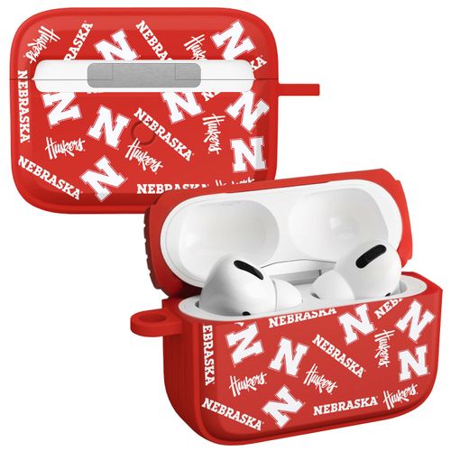 AFFINITY BANDS Nebraska Huskers HDX Case Cover Compatible with Apple AirPods Pro 1 & 2 (Select)