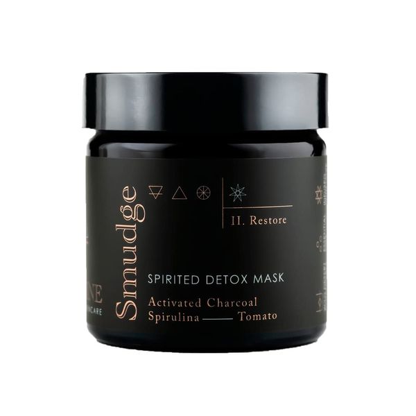 Good Medicine Beauty Lab Smudge Spirited Detox Mask - Charcoal Mask - Healthy, Nourishing, Detoxifying, Skin - Skincare for Women and Men (2 oz)