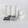 Universal White Brackets for Heated Towel Rails (Fits Straight & Curved Models)