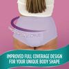 Women's Incontinence & Postpartum Briefs, 2XL, Maximum Absorption (54 Count)