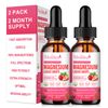 2Bottles Magnesium Liquid Drops ,Improve Bone, Teeth,Immune, Nerve,Sleep 2000MG
