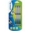 Pilot VBall 7 Grip Rollerball Pen- Blue (Pack of 3)