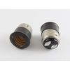 10pcs BA15D To E12 Candelabra Base LED Light Bulb Lamp Adapter Holder Converter