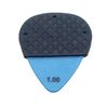 Delrin Guitar Pick with Removable Dynamic Knurl Rubber Grip (1.00 - Blue)