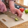 8 Inch Chef's Knife w/Sharpener Japanese Damascus Style Stainless Pro Kitchen
