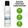 Longview Farms® Emu Oil - Hair and Body Oil - 100% Pure & Refined Emu Oil for Skin & Hair Care | Premium Quality Hydration & Nourishment | 1/2 Fl. Oz