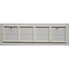 HOLMES Garage Doors MADISON 611 ALMOND Replacement Window Inserts/LONG Panel