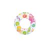 Intex Recreation 59230EP Lively Print Swim Ring 20", assorted designs