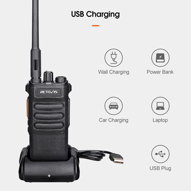 Original Radio Battery Charger Base for Retevis RT21 Walkie Talkie