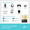 TP-Link Nano USB Bluetooth 5.3 Adapter for Multiple Devices, Long Range Bluetooth Dongle/Receiver for Win 11/10/8.1/7, Plug and Play (UB500)