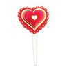 Valentines Day Heart Flexi Cupcake Picks x 9