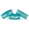 SayitBands No Jimmy Protested Silicone Wristband Bracelet