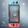 HEYSTOP Switch Case and Switch Screen Protector Compatible with Nintendo Switch, Dockable Soft TPU Switch Protective Case Cover with Switch Accessories, 6 Thumb Grip Caps for Nintendo Switch Console