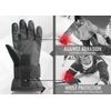 devembr Advanced Snowboarding Gloves with Wrist Guards & Removable Liners, Touchscreen, M