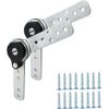 2 Pack Of Furniture Adjustable Angle Hinge Automatic Reset Function Hinge Angle
