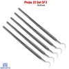 Probe 23 Hook Tartar Remover Dentist Pick Laboratory Periodontal Instruments CE