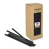 We Can Source It Ltd - Black Paper Straws 100% Biodegradable, Compostable, Eco-Friendly Disposable Drinking Straws 8inch (20cm) – 10000-Pack