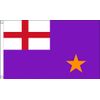 Purple Standard Flag 5ft x 3ft