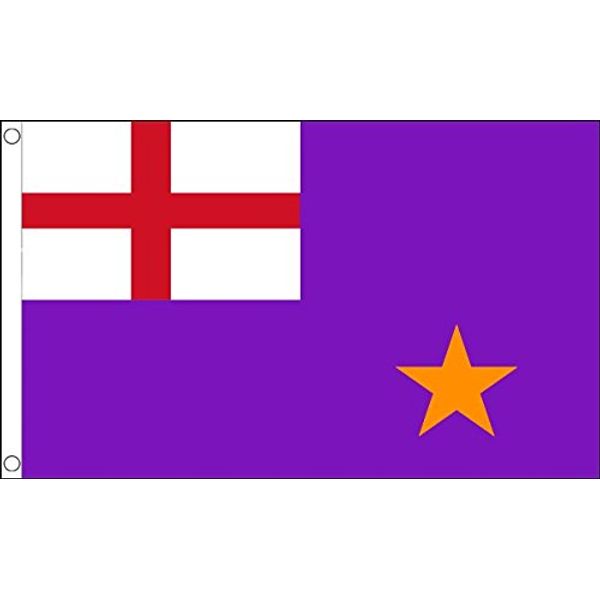 Purple Standard Flag 5ft x 3ft