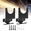 STARTIST 2 Pcs Angle Grinder Holder, Angle Grinder Stand, Multipurpose Wall Mount Bracket Polisher Holder for Shop Workbench
