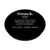 Funny Snack Definition | Black History Month PopSockets Swappable PopGrip