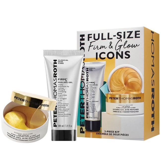 Peter Thomas Roth Full-Size Firm and Glow Icons 2-Piece Kit New in Box