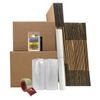 UBOXES Moving Boxes - 2 Room Bigger Smart Moving Kit - 28 Boxes,Tape, more