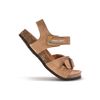 Pablosky Bio 516532 Sandale, braun, 35 EU Weit