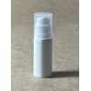Travel Pump Bottle Airless Mini Foundation Container Empty 10 ml, White