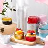200PCS Aluminum Foil Cups-Baking Muffin Cake Cups & Lids