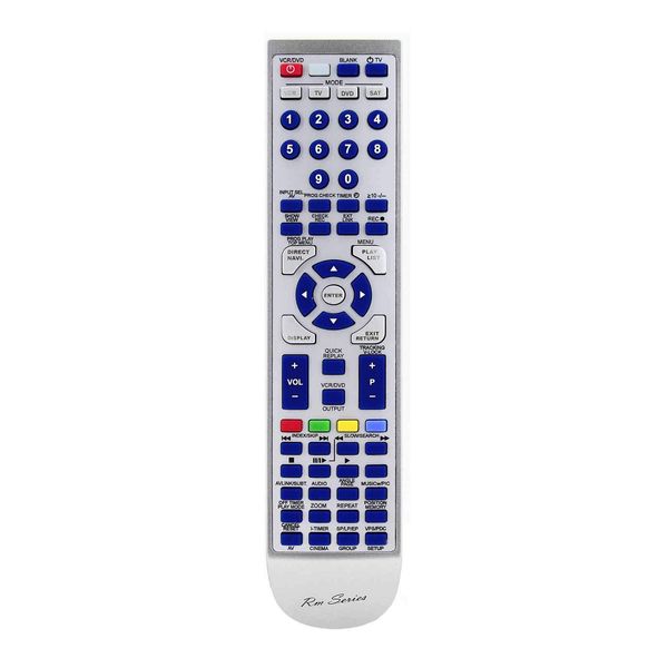 RM Series Replacement Remote Control for PANASONIC EUR7615KSO