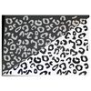 Safe-Tee 'LEOPARD PRINT' A4 Sheet - Reflective Helmet Stickers - 7 Colours (Silver/White)