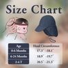 ECOSUMA 2 Pack Toddler Swim Hat 2-4T Gray/Navy