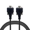 CY Cable USB-C USB 3.1 Type-C Dual M2 Screws Locking to Locking USB-C 10Gbps Data Cable Panel Mount Type (300cm)