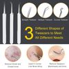 Blackhead Remover Pimple Popping Tool Kit, Boxoyx 10Pcs Professional Pimple Comedone Extractor Popper Tool Acne Removal Kit-Treatment for Pimple, Blackhead, Zit Removing, Forehead,Facial&Nose (Silver)