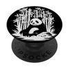 Panda and Bamboo PopSockets Swappable PopGrip