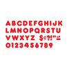 Red 4-Inch Casual Uppercase Ready Letters®