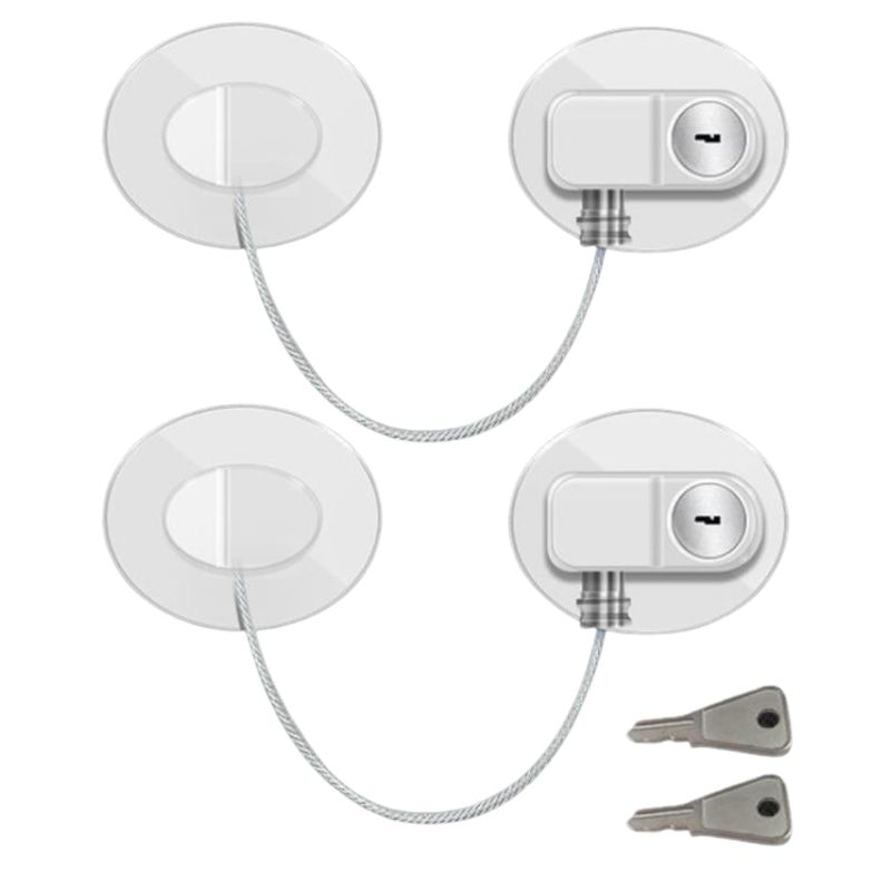 G-MODELL Door Refrigerator Lock Key Retrofit Door Lock Child Lock ...