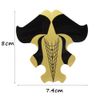 FingerAngel 500Pcs Adhesive Stiletto Nail Forms System for UV Gel Acrylic Gloden Color Nail Tips Extension