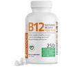 Bronson VITAMIN B12 SUSTAINED RELEASE NON-GMO, 250 Tablets