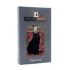 Black Cat Keyring Keychain Gift by Leslie Gerry