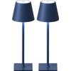 2 Pack Cordless Table Lamp,Portable LED Desk Lamp, 5000Mah Battery Operated, 3 C