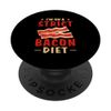Bacon Diet Bacon Design For Bacon Lover PopSockets Adhesive PopGrip