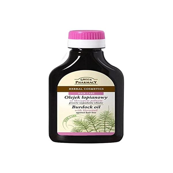 Natural Burdock-Root Oil with Horsetail for Hair & Scalp - To Help Reduce Hair Loss & Stimulate Hair Growth - 100ml