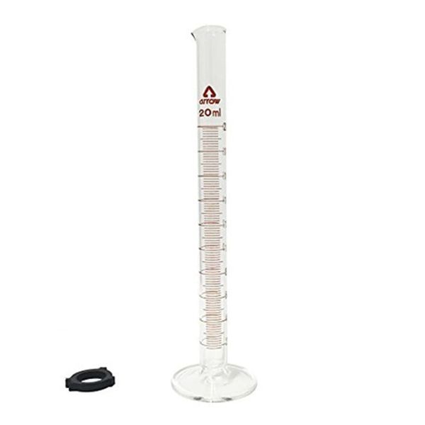 Graduated cylinder (hard glass) 0.7 fl oz (20 ml) /6-231-03