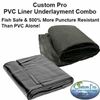 Custom Pro 20 MIL PVC Liner & Protective Underlayment 5' Ft. x 7' Ft.